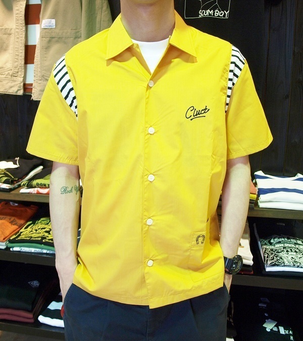 CLUCT/クラクト 新作半袖シャツ入荷!!!【S/S BOWLING SHIRT】【S/S