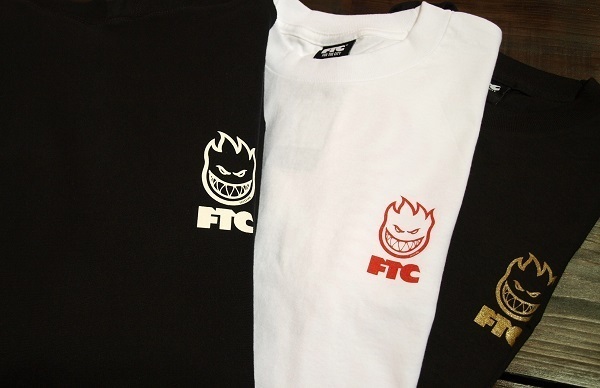 FTC × SPITFIRE ダブルネームTシャツ