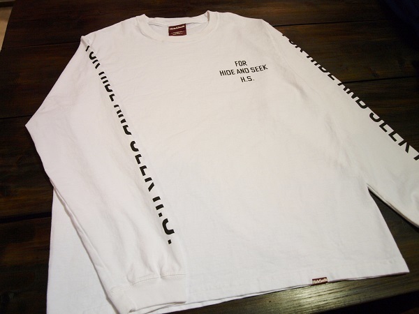 HIDE AND SEEK/ハイドアンドシーク 新作アイテム入荷!!!【FOR H.S L/S