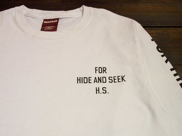 HIDE AND SEEK/ハイドアンドシーク 新作アイテム入荷!!!【FOR H.S L/S