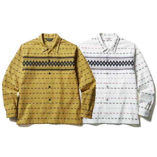 CLUCT クラクト シャツ プリント 柄 (1).jpg