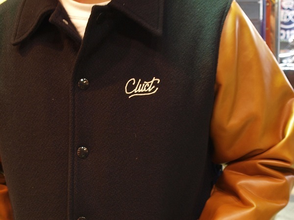 CLUCT/クラクト 新作ジャケット入荷!!!【LEATHER SLEEVE WOOL JACKET