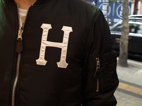 HUF/ハフ 新作アイテム入荷!!!【MA-1 REVERSIBLE BOMBER JKT ...