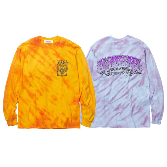 RADIALL ラディアル TYEDYE タイダイ 長袖 TEE (1).jpg